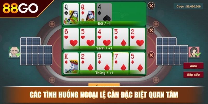 Cách Tính Chi Bài Binh 88GO Chìa Khóa Vàng Để Chiến Thắng 4 Các tình huống ngoại lệ cần đặc biệt quan tâm